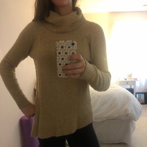 Abercrombie Tan Sweater